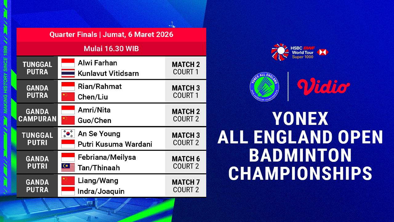 How to Watch All England Open 2026 Live in India: Stream & Schedule